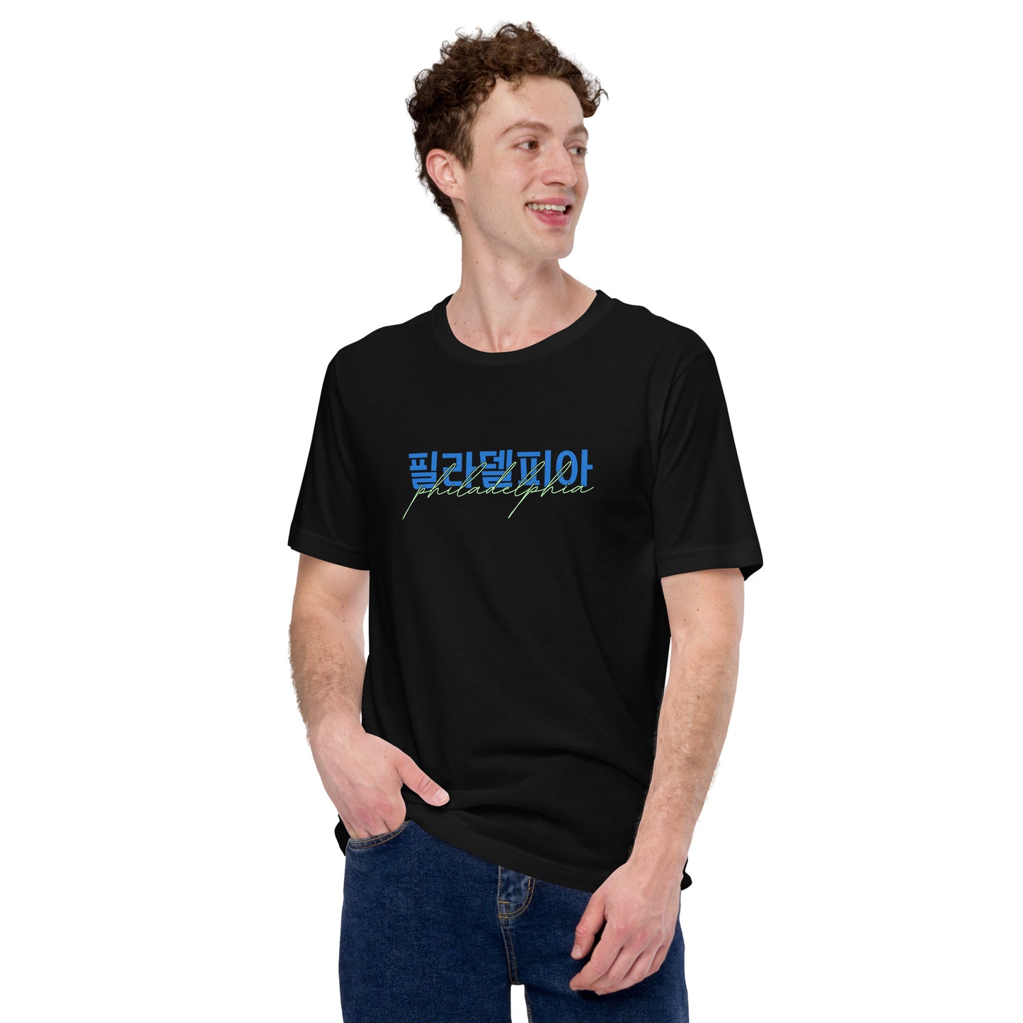 Philadelphia Hangul Graphic T-Shirt