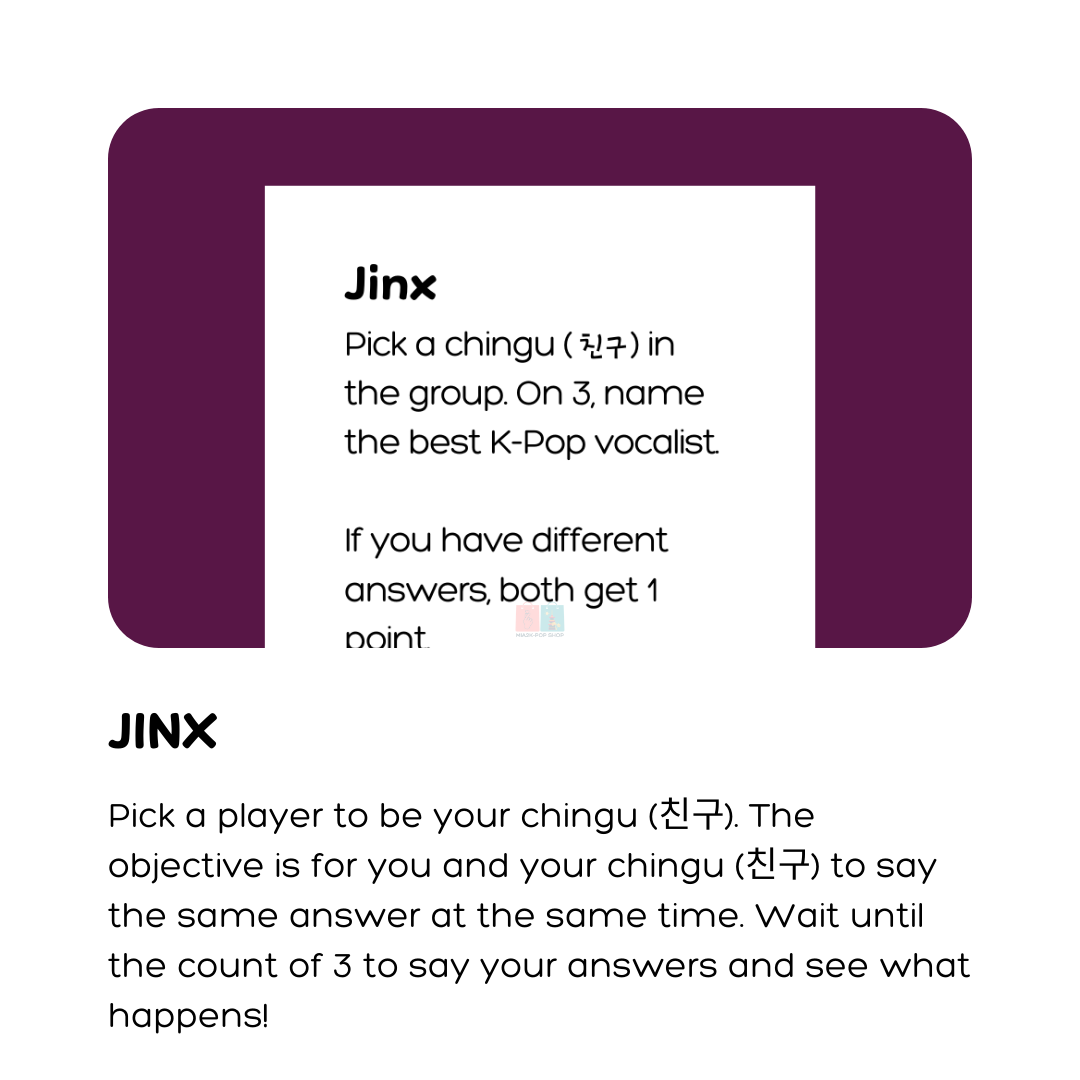 What's K-Popping?! A Printable K-Pop Card Game