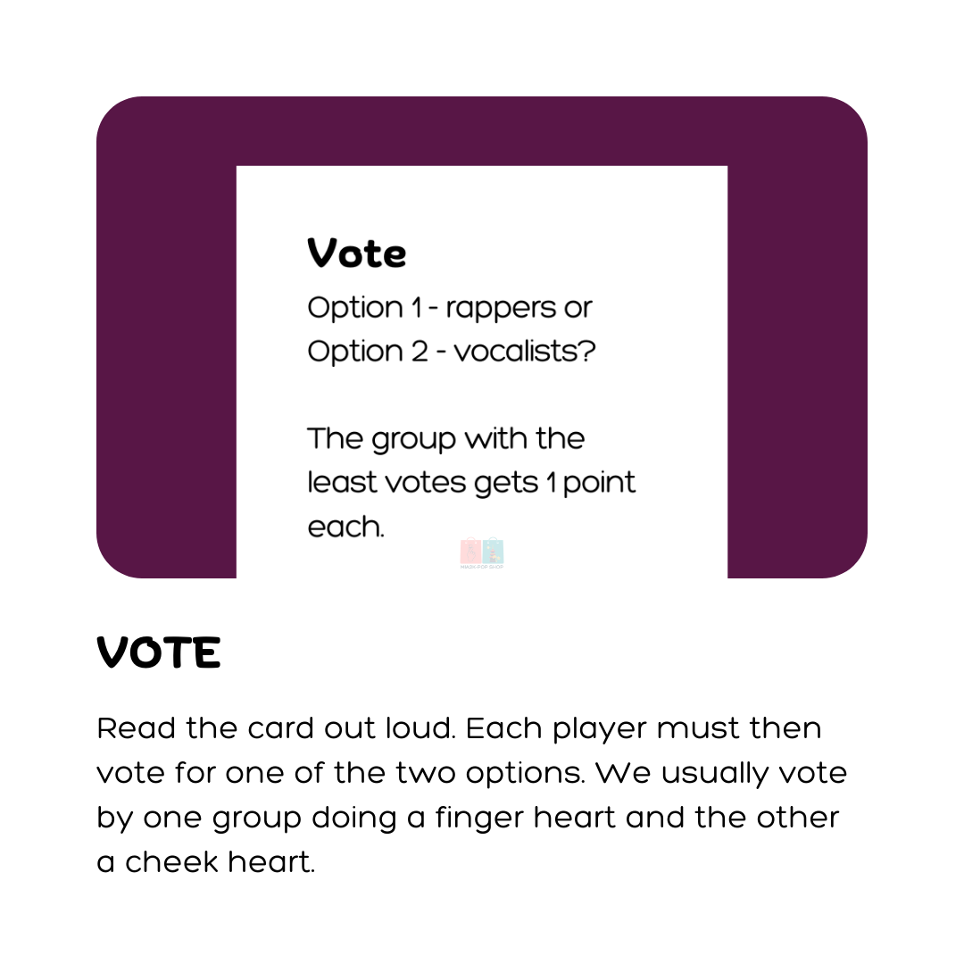 What's K-Popping?! A Printable K-Pop Card Game