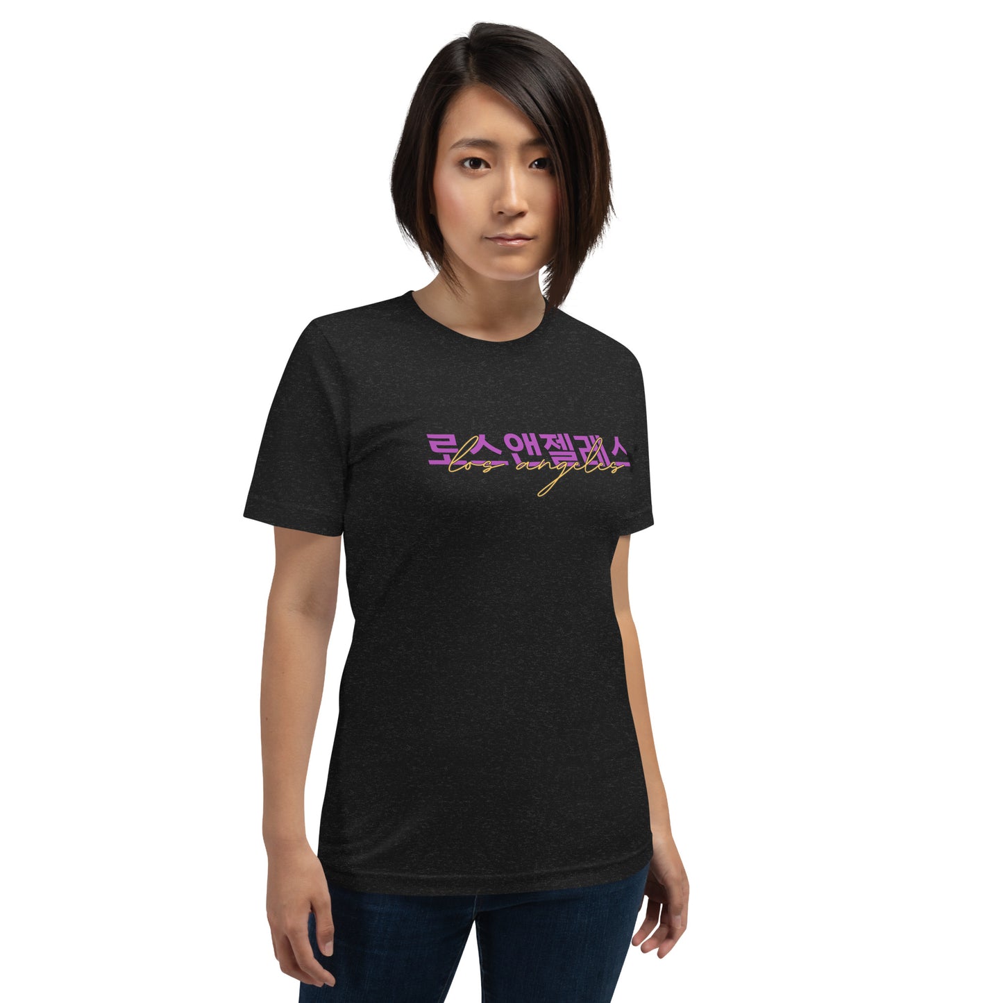 New York City Hangul Graphic T-Shirt